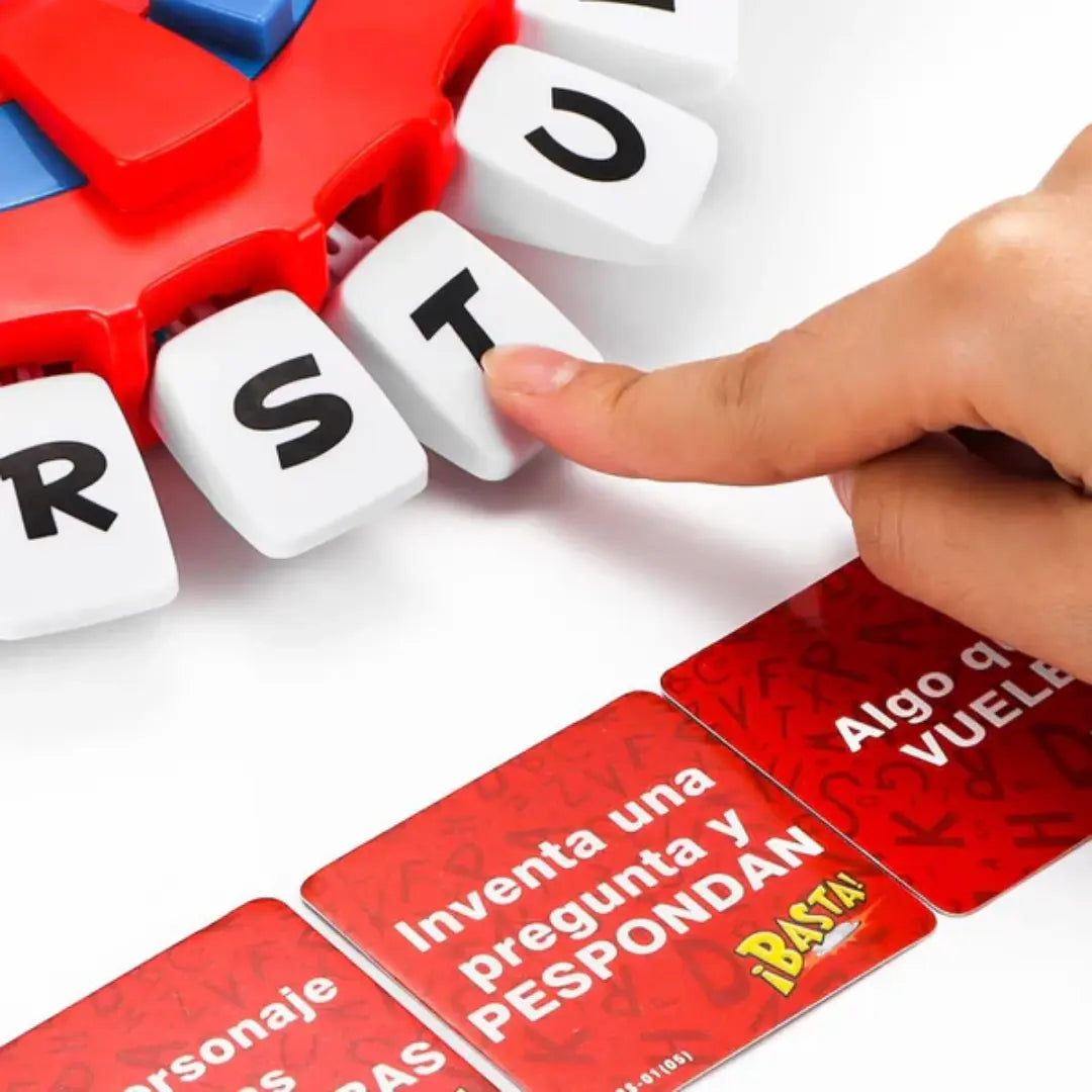 Juego de Mesa ¡BASTA! En Español + Temporizador Visual y Auditivo GRATIS 🎁