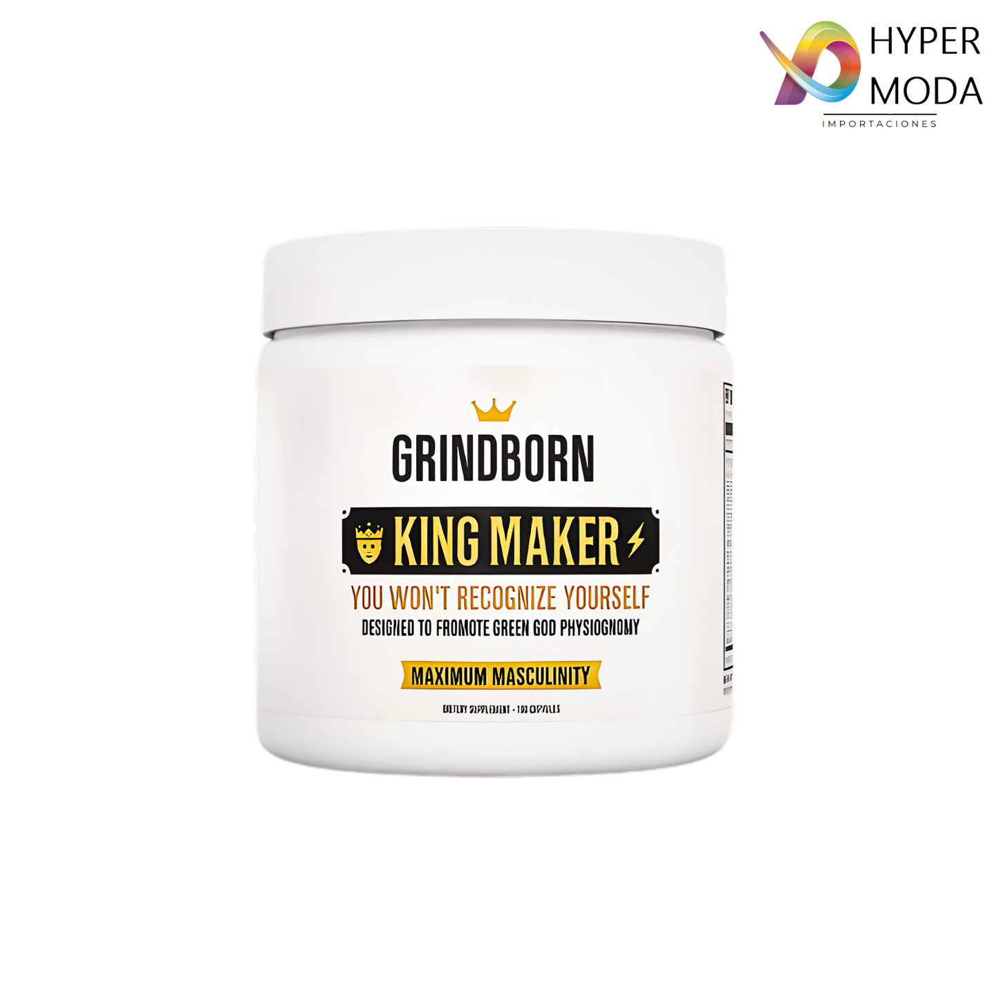 GRINDBORN KING MAKER- MEJORA EL RENDIMIENTO FÍSICO, Y AUMENTAR LOS NIVELES NATURALES DE TESTOSTERONA