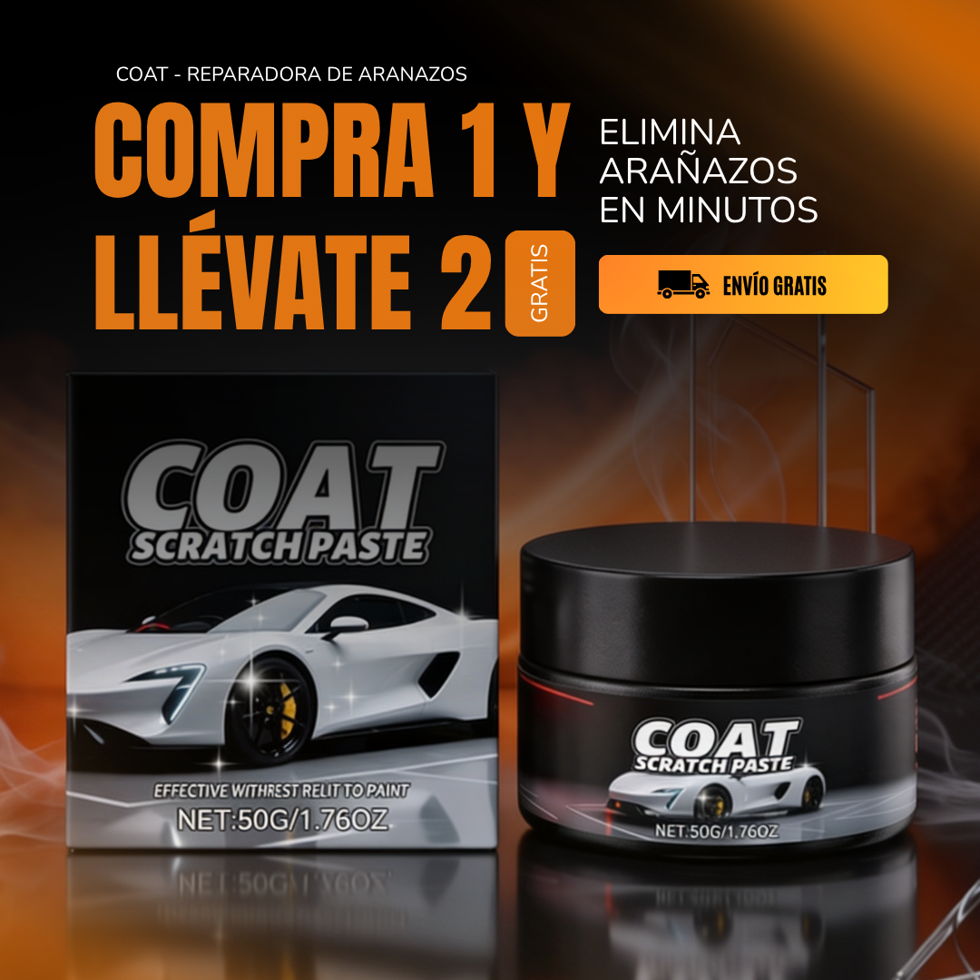 Coat - Reparadora De Aranazos - Compre 1 Llevate 2 GRATIS 🎁