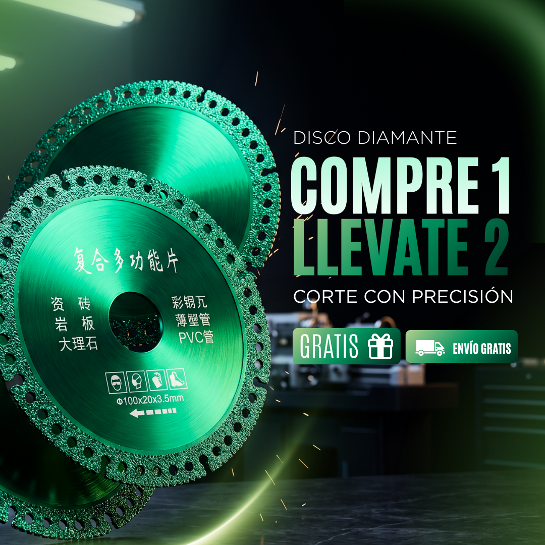 Disco Diamante - Compre 1 Llevate 2 GRATIS 🎁