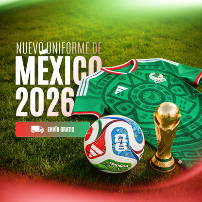 Jersey Selección Mexicana - Mundial 2026 Unissex