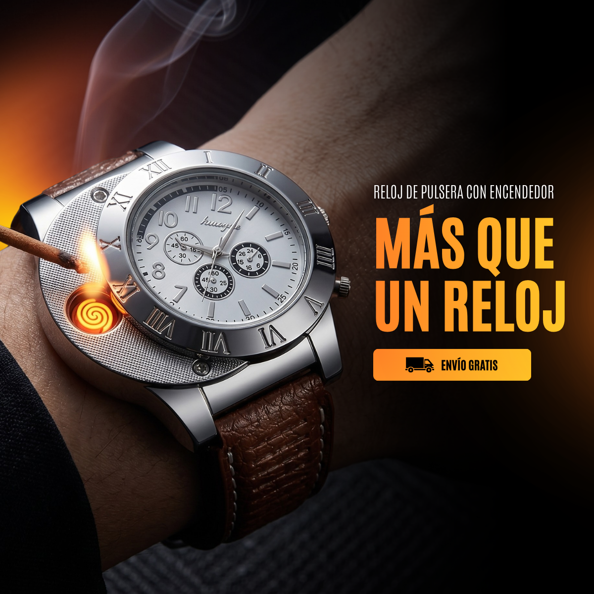 FireWatch - Reloj Con Encendedor