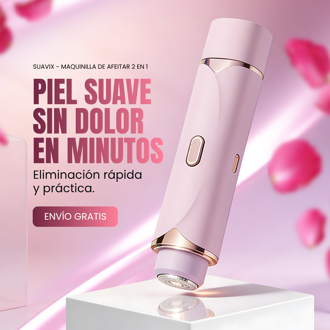 Suavix - Maquinilla de afeitar 2 en 1