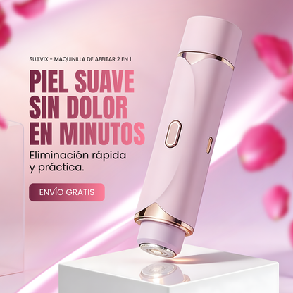 Suavix - Maquinilla de afeitar 2 en 1