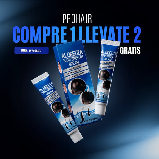 ProHair - Crecimiento Capilar Natural - Compre 1 Llevate 2 GRATIS 🎁
