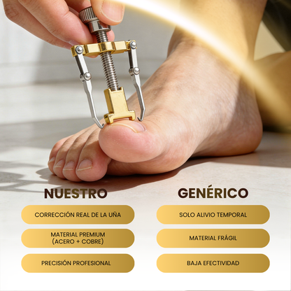 CurePro -  Kit Profesional Corrección de Uñas Encarnadas