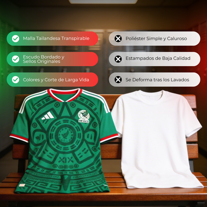 Jersey Selección Mexicana - Mundial 2026 Unissex