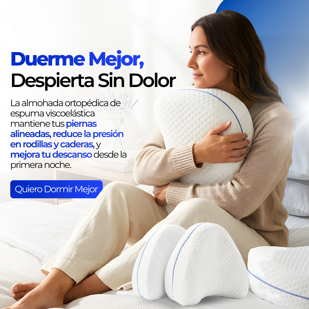 Ortho Bueno - Almohada Ortopédica - Compre 1 Llevate 2 GRATIS 🎁