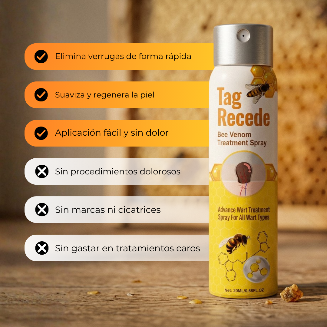 Tag Recede - Spray Elimina Verrugas Tag Recede - Spray Elimina Verrugas