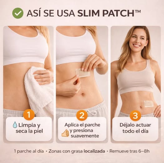 SlimPatch™ Parches Metabólicos Adelgazantes – ¡Paga 1 y Llévate +1 GRATIS!