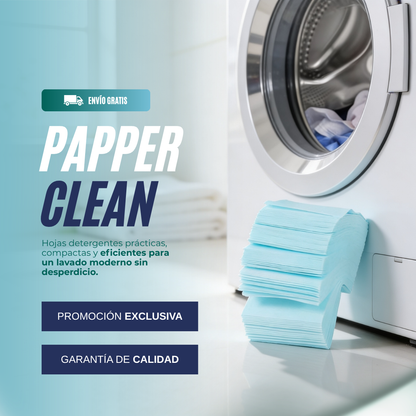 PapperClean PRO - Compre 15 y Llevate 30 GRATIS 🎁
