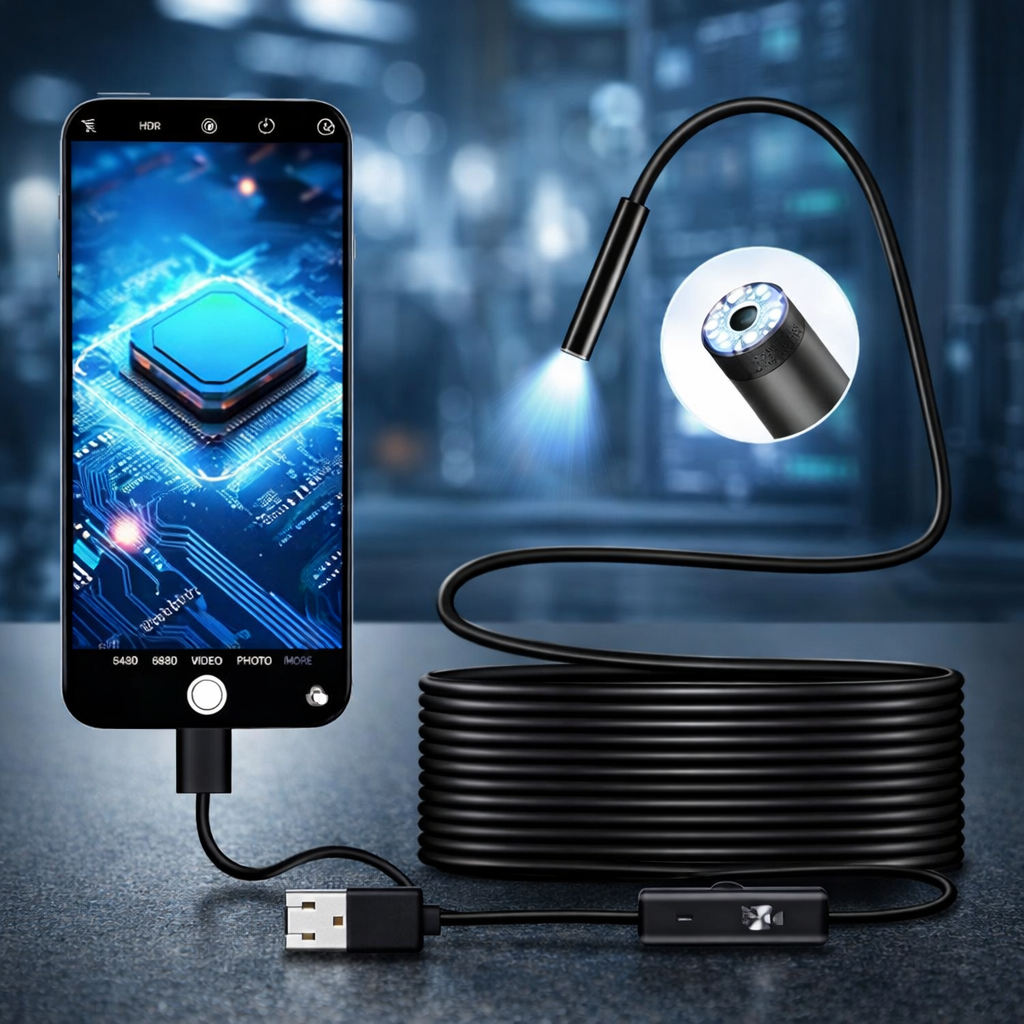 Mini Camara 5.5mm Usb Cable Para Celular