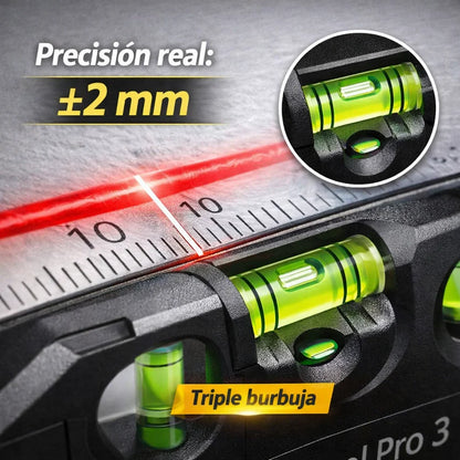 Fixit Level Pro 3™ | Nivelador Laser Profesional 2.5m