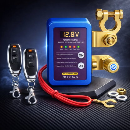 AutoLock Pro™ | Protección Inteligente Contra Robo y Descarga de Batería + 2 Controles Gratis