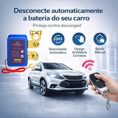 AutoLock Pro™ | Protección Inteligente Contra Robo y Descarga de Batería + 2 Controles Gratis