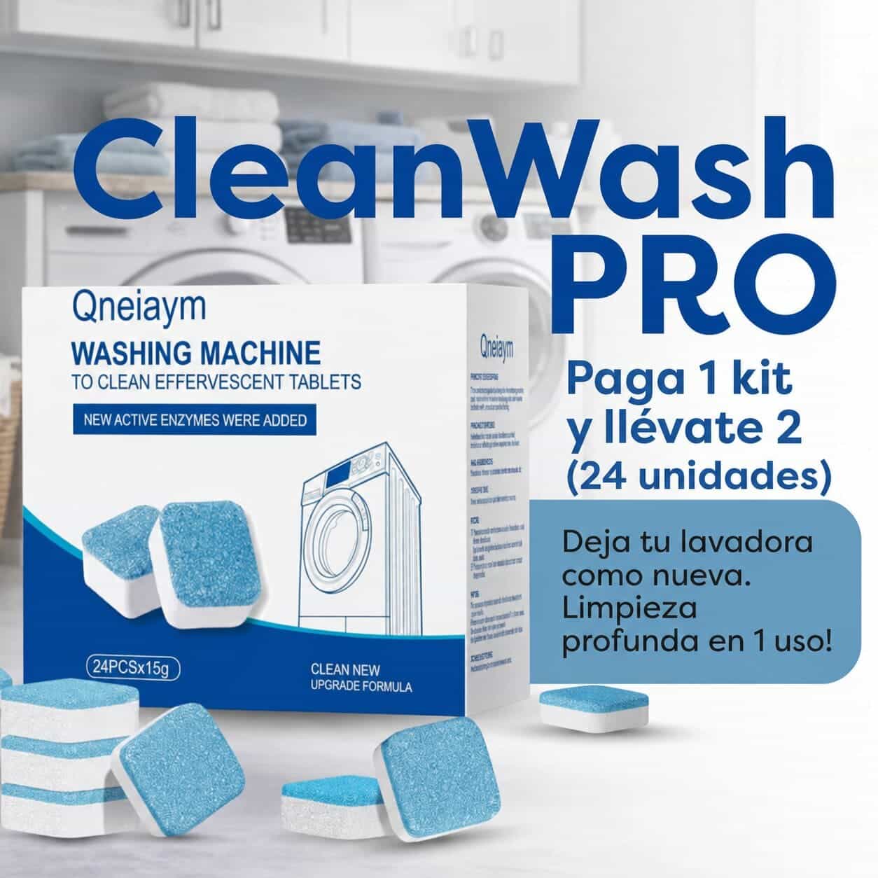 CleanWash PRO - Compre 6 y Llevate 24 unidades🎁