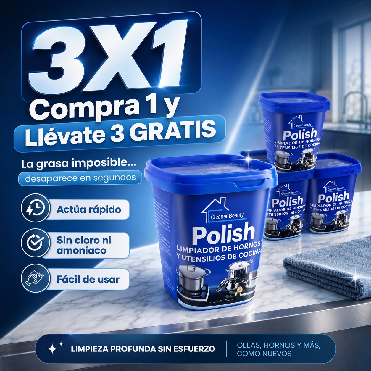 Polish - 3X1 - Compra 1 y Llévate 3 GRATIS 🎁