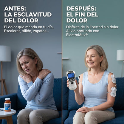 ElectroMux® - Adiós al dolor muscular en minutos