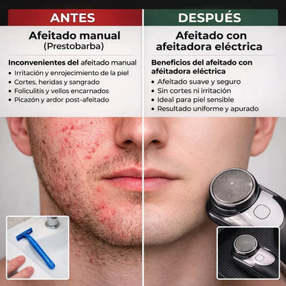 ProBarber - Mini Afeitadora Profesional - Compra 1 y Llévate 2 GRATIS 🎁🎁