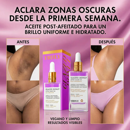 ACEITE TRULY - Aclara, Hidrata y Suaviza tu zona íntima y axilas - ÚLTIMAS UNIDADES EN STOCK