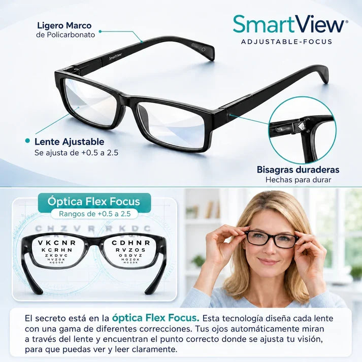 (2x1) Lentes Autoajustables 👉 Ve de Cerca y de Lejos