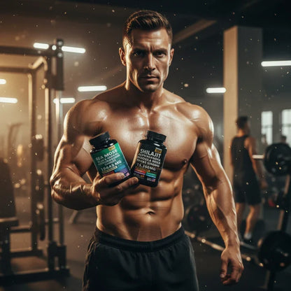Combo Shilajit + Musgo Marino para mejorar el rendimiento y la vitalidad