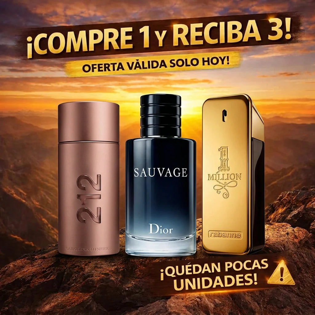 3 frascos de 100 ml - COMPRE 1 y LLÉVESE 3 - ¡ÚLTIMAS UNIDADES!