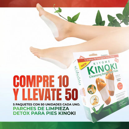 Kinoki DETOX - Compre 10 y Llevate 50 GRATIS