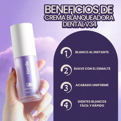 Tasenshi Creme Dental - Blanquea tus dientes en minutos y recupera tu confianza