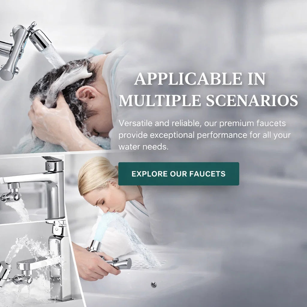 2X1 SmartFlow 1080™ - Extensor Grifo Giratorio Universal